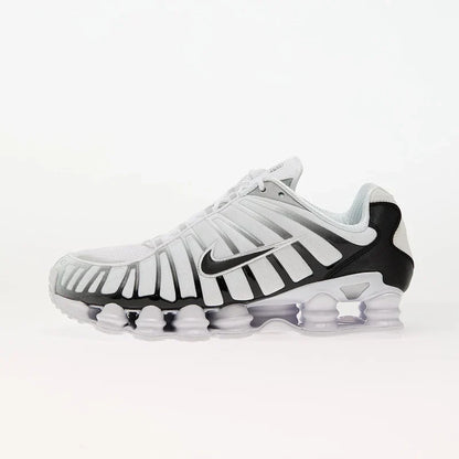 Nike Shox TL White/ Black-Mtlc Platinum