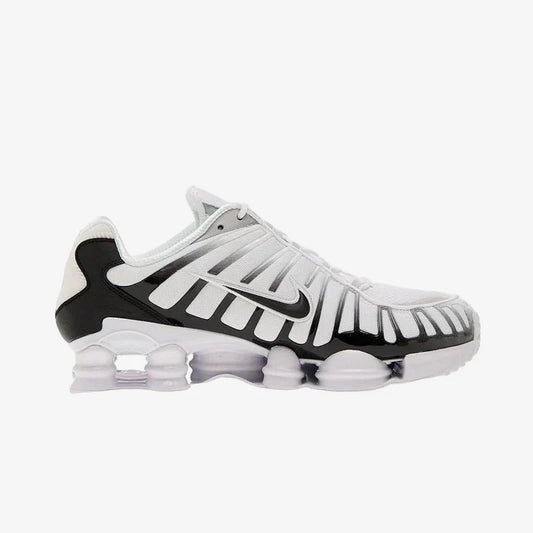 Nike Shox TL White/ Black-Mtlc Platinum